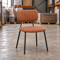 Chelsea Side Chair Brown / Black