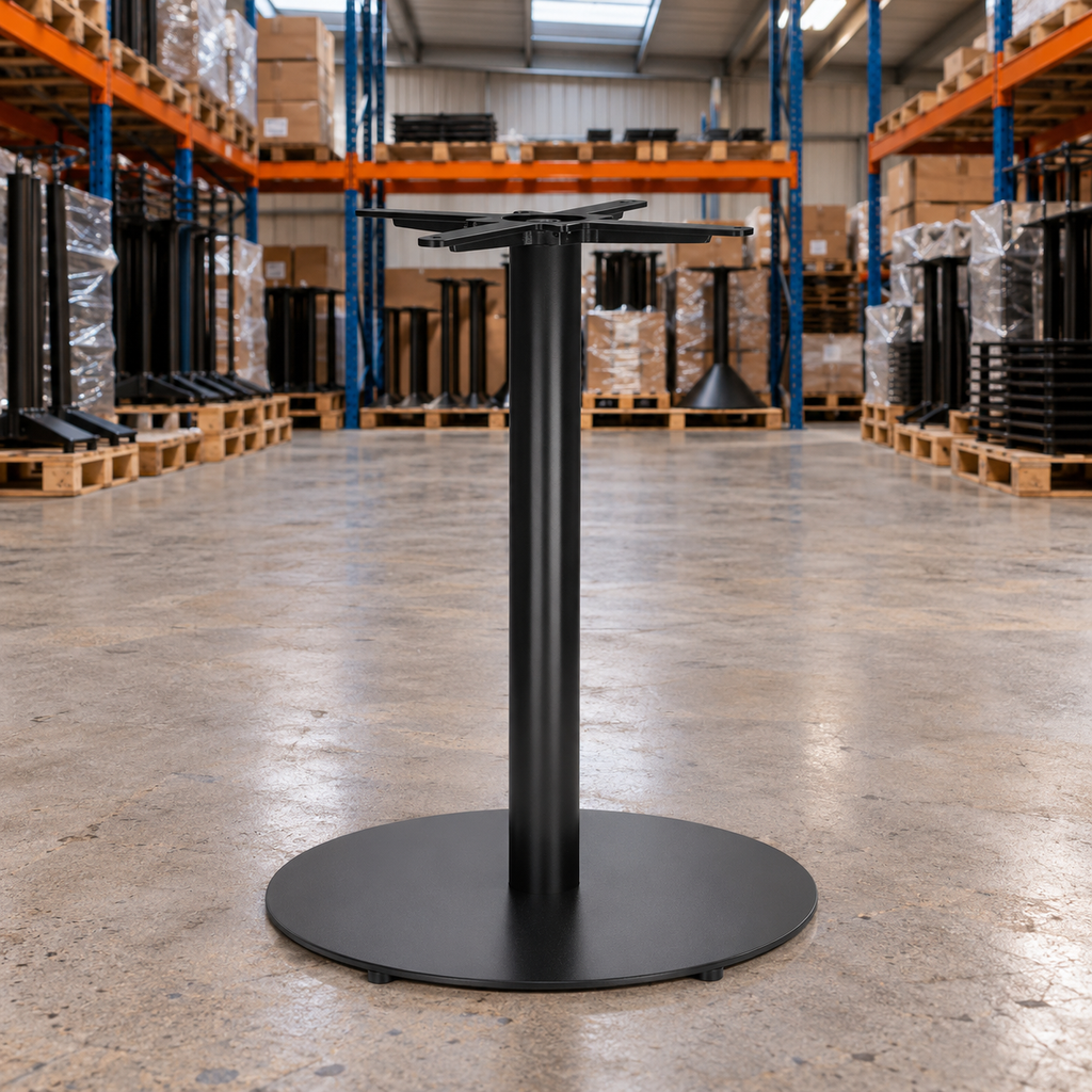 Maldon Large Round Table Base – Dining Height - Restaurant Table & Chairs Direct