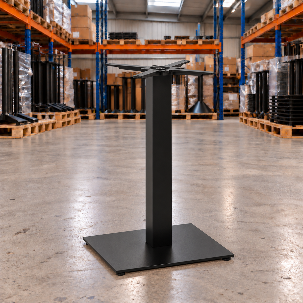 Maldon Square Table Base Small – Dining Height - Restaurant Table & Chairs Direct