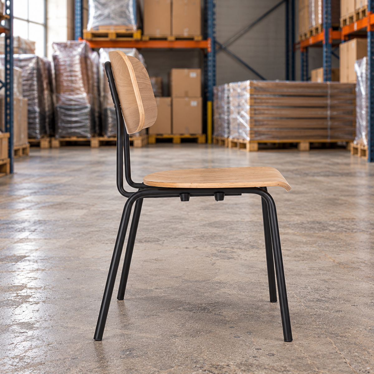 Chelsea Side Chair Clear Lacquer
