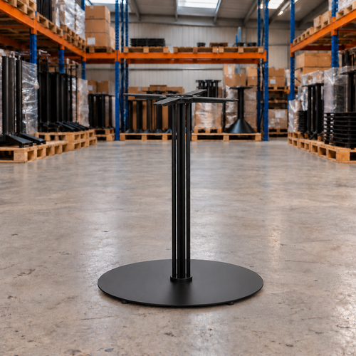 Bishops Large Round Table Base – Dining Height - Restaurant Table & Chairs Direct