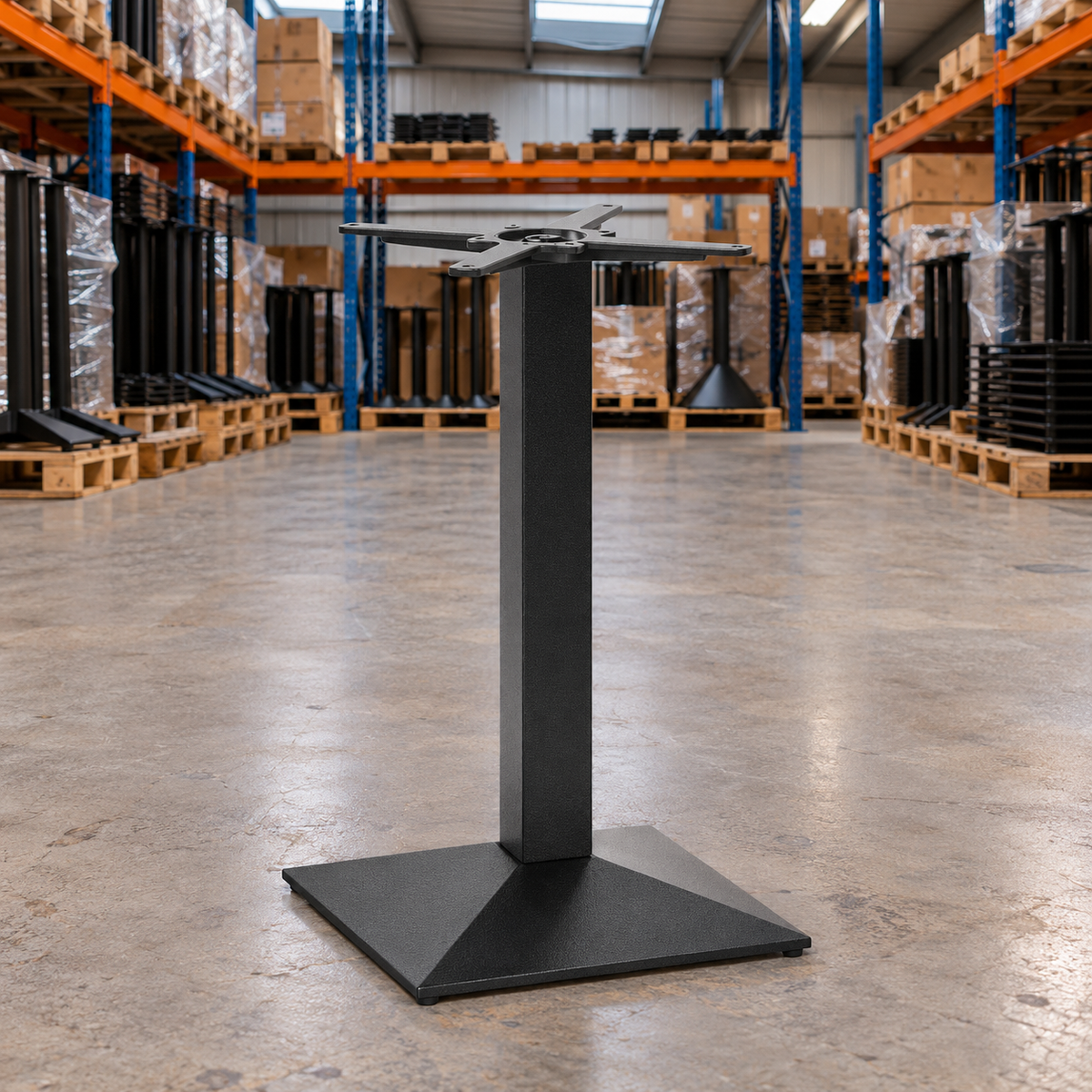 Dunmow Small Table Base – Dining Height - Restaurant Table & Chairs Direct
