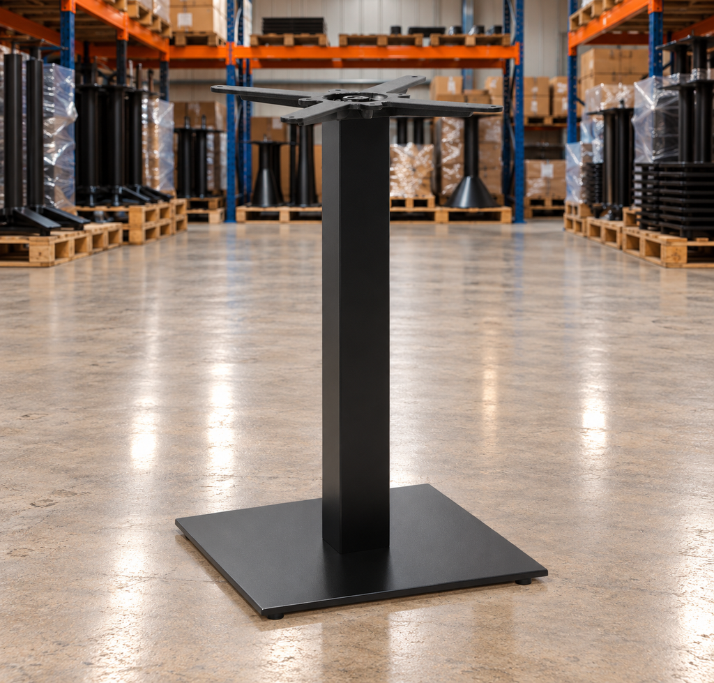 Maldon Square Table Base Large – Dining Height - Restaurant Table & Chairs Direct