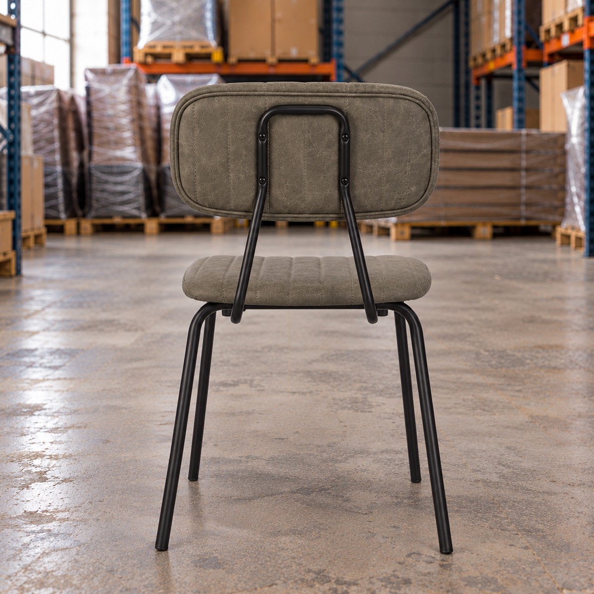 Chelsea Side Chair Grey / Black