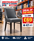 Grey Restaurant Dining Chair – Deal of the Week
