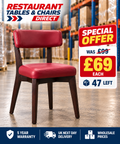 Red Restaurant Side Chair – Special Offer