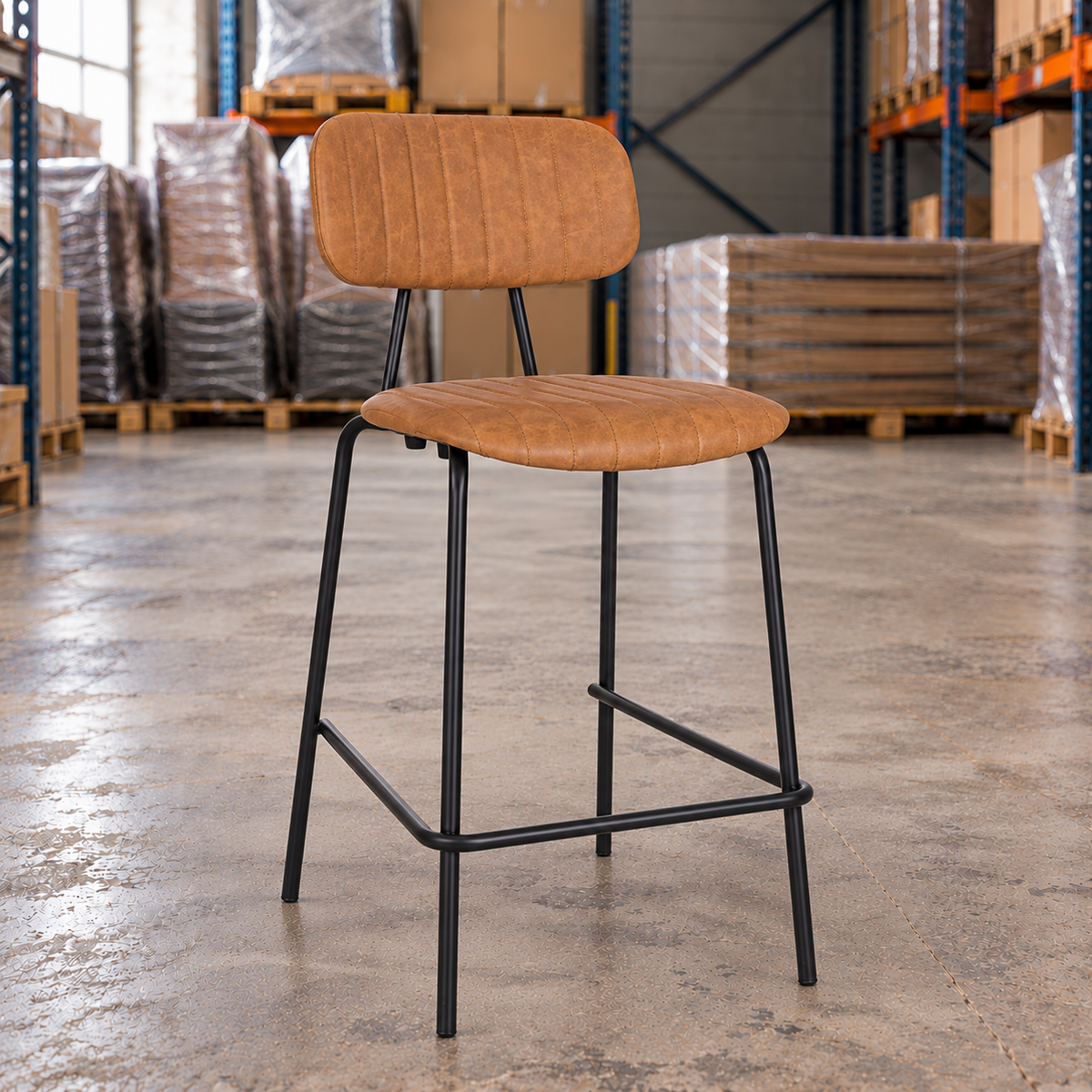 Chelsea Highchair Brown / Black Frame