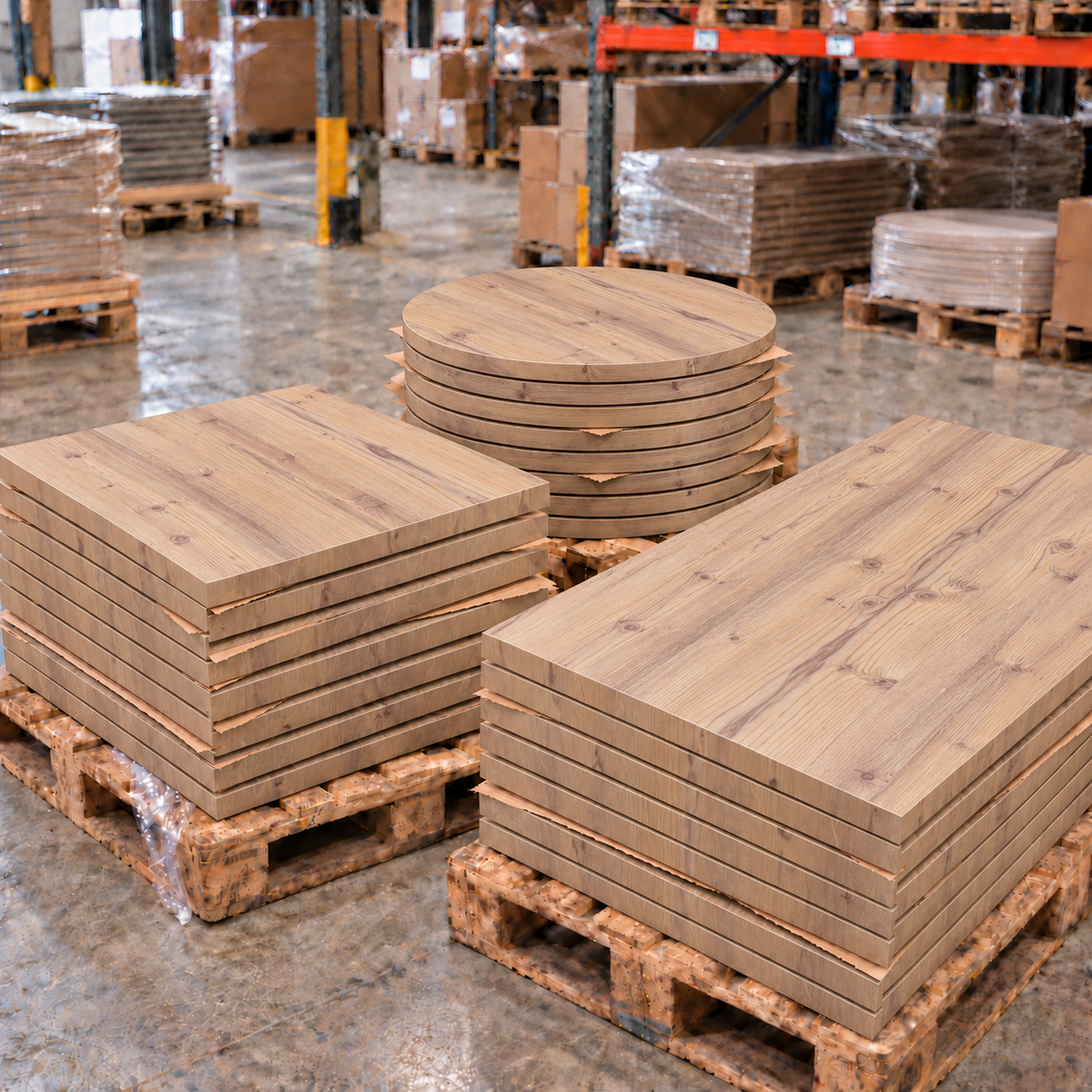 Egger Bramberg Pine 25mm Commercial Table Top - Restaurant Table & Chairs Direct