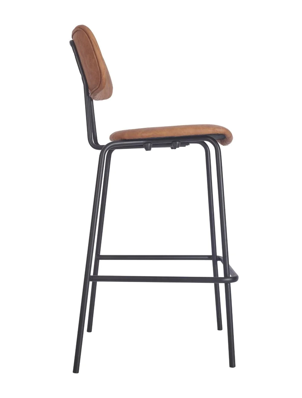 Chelsea Highchair Brown / Black Frame - Restaurant Table & Chairs Direct