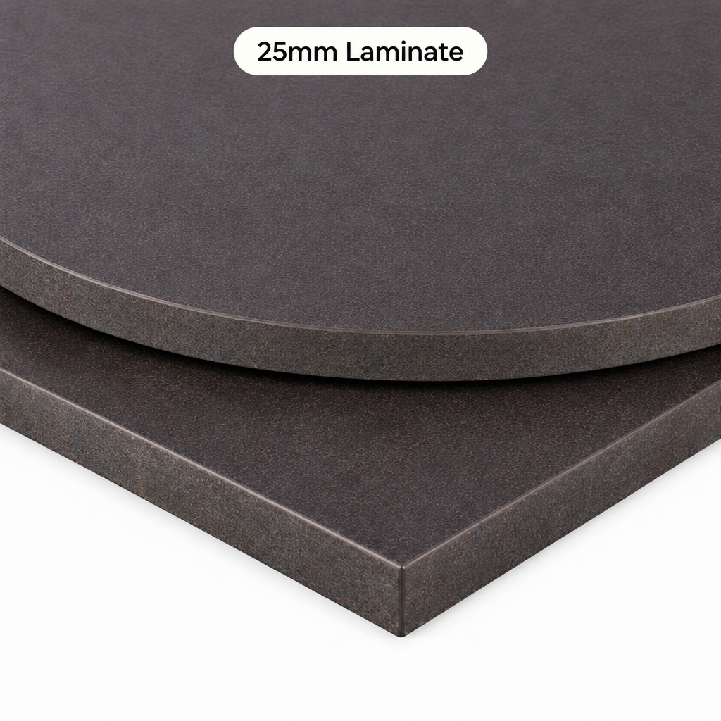 Egger Cupria Slate 25mm Commercial Table Top - Restaurant Table & Chairs Direct